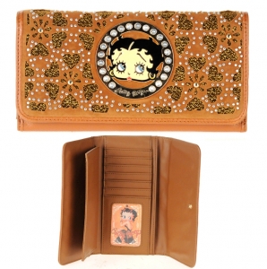 Original Betty Boop Tri-Fold Wallet